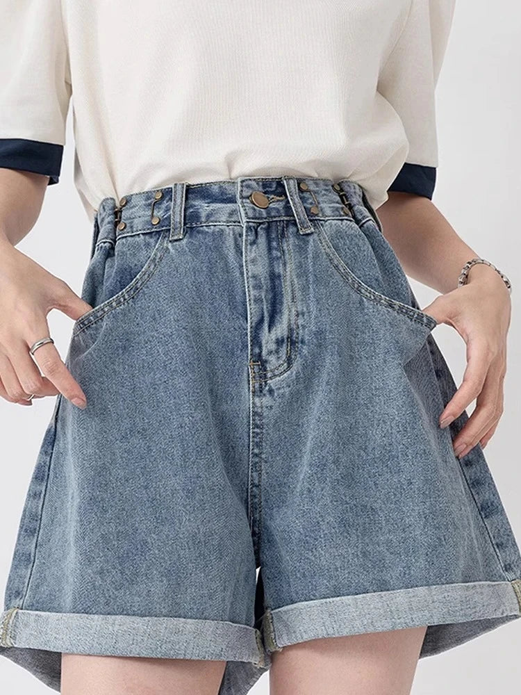 Adjustable Metal Jeans Waist Buckle – No-Drill Snap Fastener Set Clothing Snap Fastener Babs