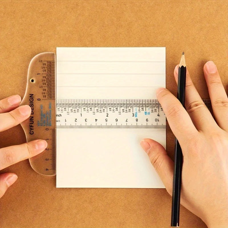 Acrylic T-Square Ruler 6 & 12 Inch – Crafting & Scrapbooking Acrylic T-Square Ruler Babs 1pc