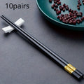 Anti-Slip Chopsticks – Classic Design for Home & Restaurant Dining Chopsticks Babs 10pairs
