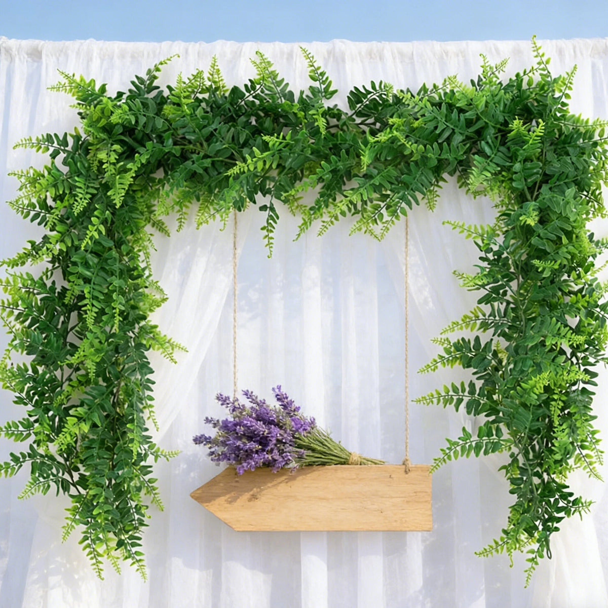 Artificial Ivy Vine Garland – Faux Plant for Wedding & Home Décor Artificial Vine Garland Babs