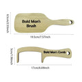 Wooden Comb for Bald Men – Funny Novelty Gag Gift Novelty Gag Gift Babs brown