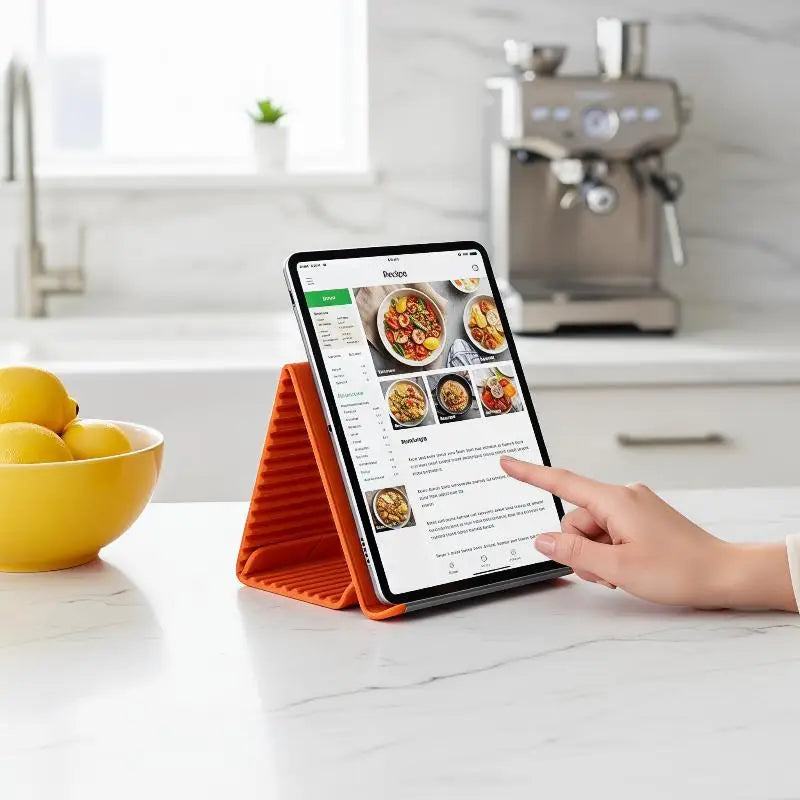 Foldable Phone & Tablet Stand – Flexible Silicone Lazy Bracket Phone & Tablet Stand Babs