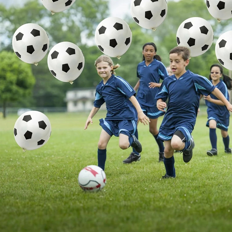12" Football Soccer Latex Balloons – 20/50pcs Party Decorations Party Balloons Babs