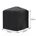 PU Leather Tissue Box Holder – Modern European Style Tissue Box Holder Babs black