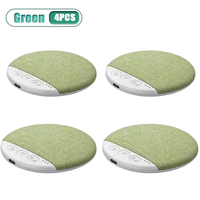 Under Pillow Bluetooth Sleep Speaker – Bone Conduction, 1-4 Pack Pillow Sleep Speaker Babs Green-4PCS 1.25"