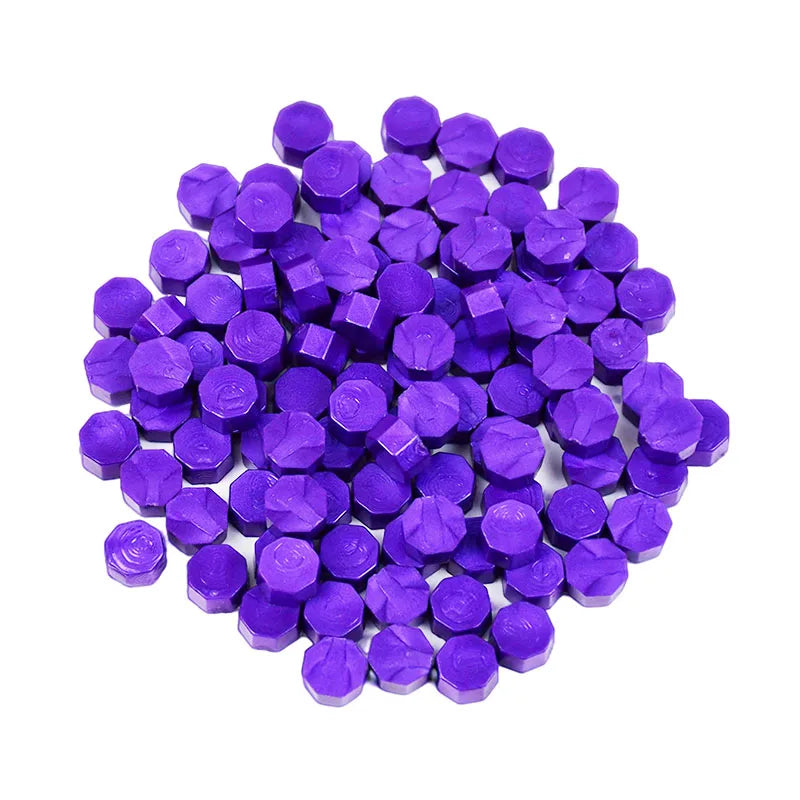 100Pcs Retro Colored Wax Seal Beads – Wedding & Scrapbooking Wax Seal Beads Babs M05