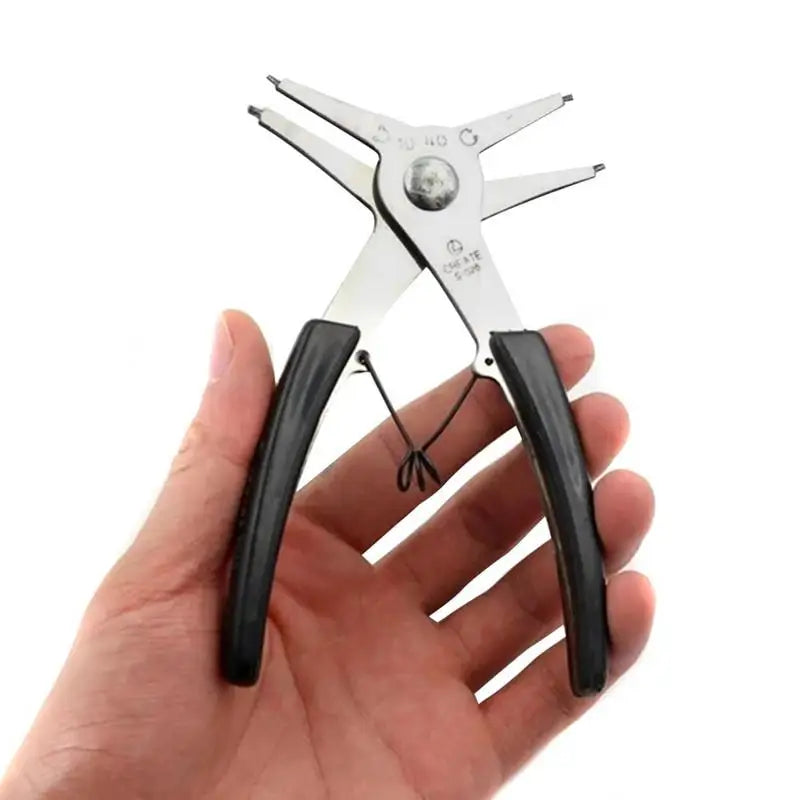 2-in-1 Circlip Pliers – Internal & External Retaining Ring Tool Circlip Pliers Babs