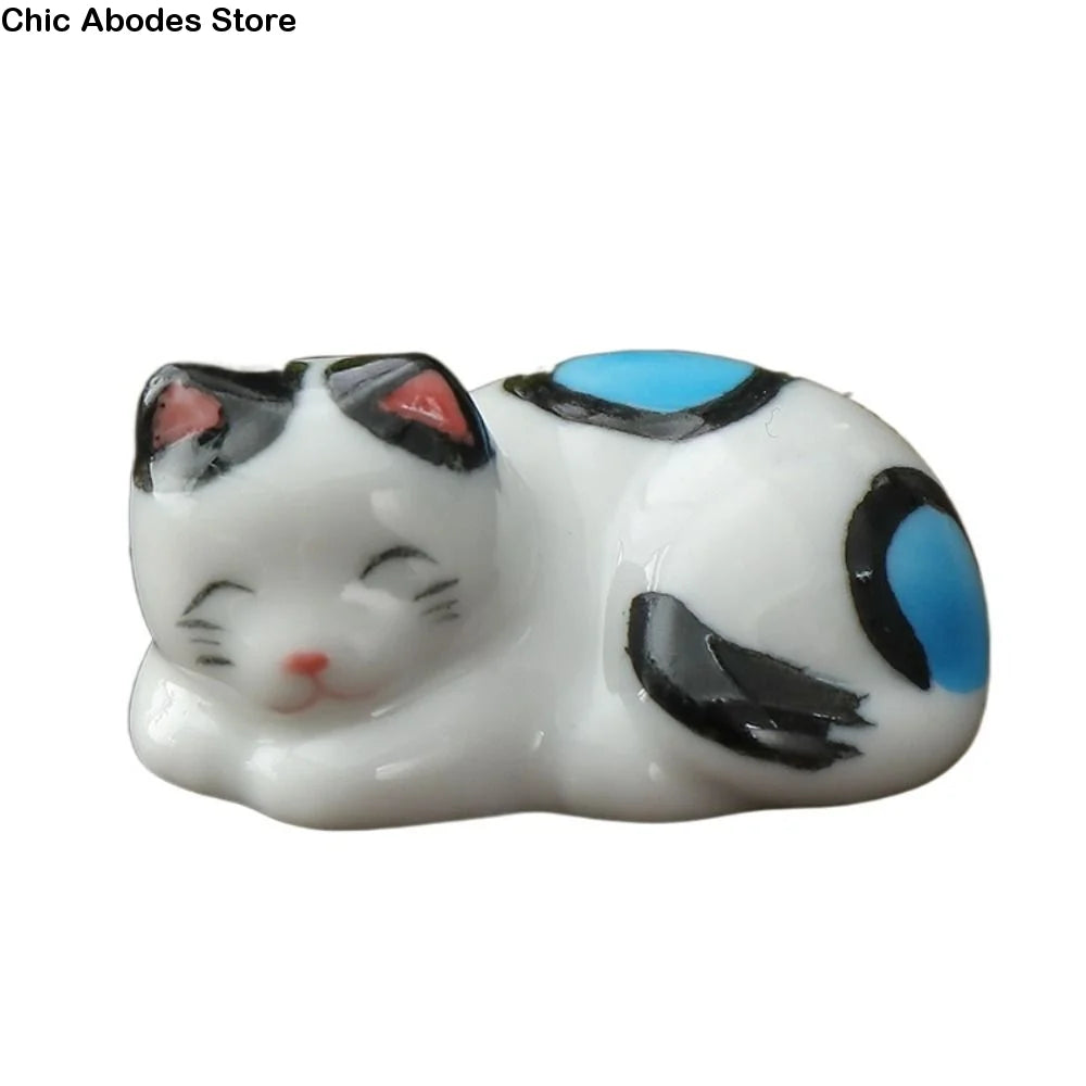 Cute Animal Ceramic Chopstick Holder & Utensil Rest Rack Chopstick Holder Babs