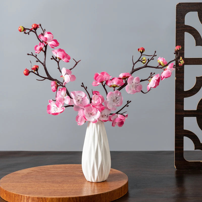 Artificial Silk Plum Blossom Branch – Wedding & Home Décor Artificial Silk Flowers Babs