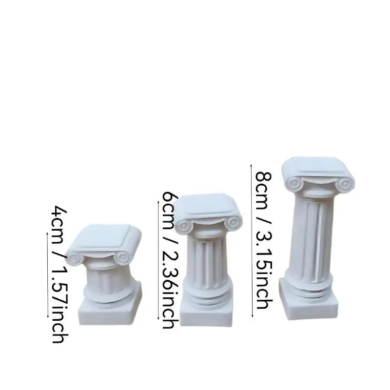 3D Printed Roman Column GPU Support Stand – Adjustable Height GPU Support Stand Babs