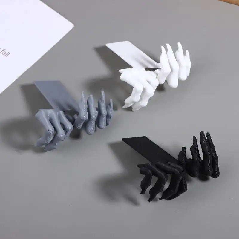 2Pcs 3D Printed Horror Bookmarks – Creative PLA Page Markers 3D Printed Bookmark Babs