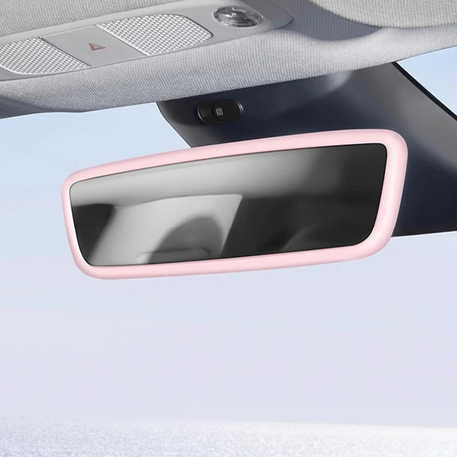 Silicone Rearview Mirror Protector Frame for Tesla Model 3 Y S X Mirror Protector Frame Babs