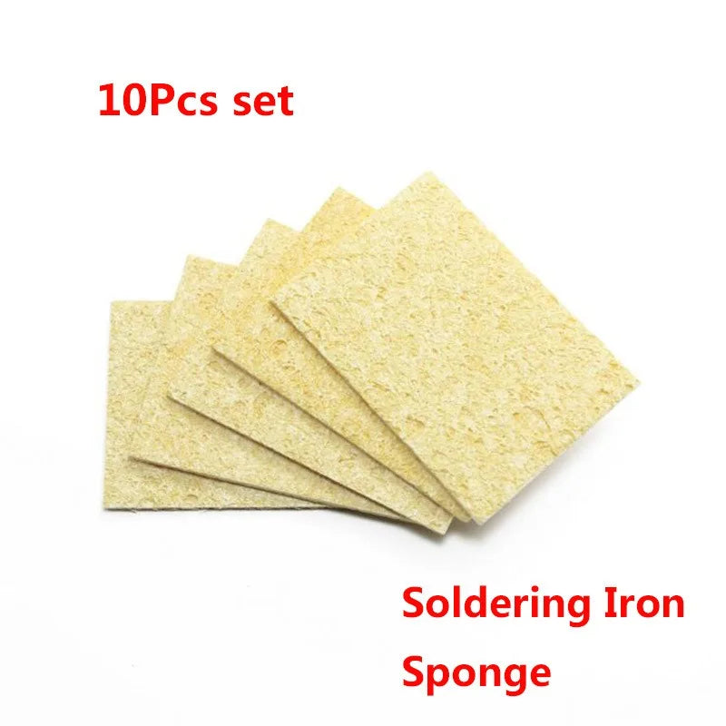 Soldering Iron Tip Cleaning Sponge – 10/20/50 Pcs Yellow Soldering Tip Cleaner Babs
