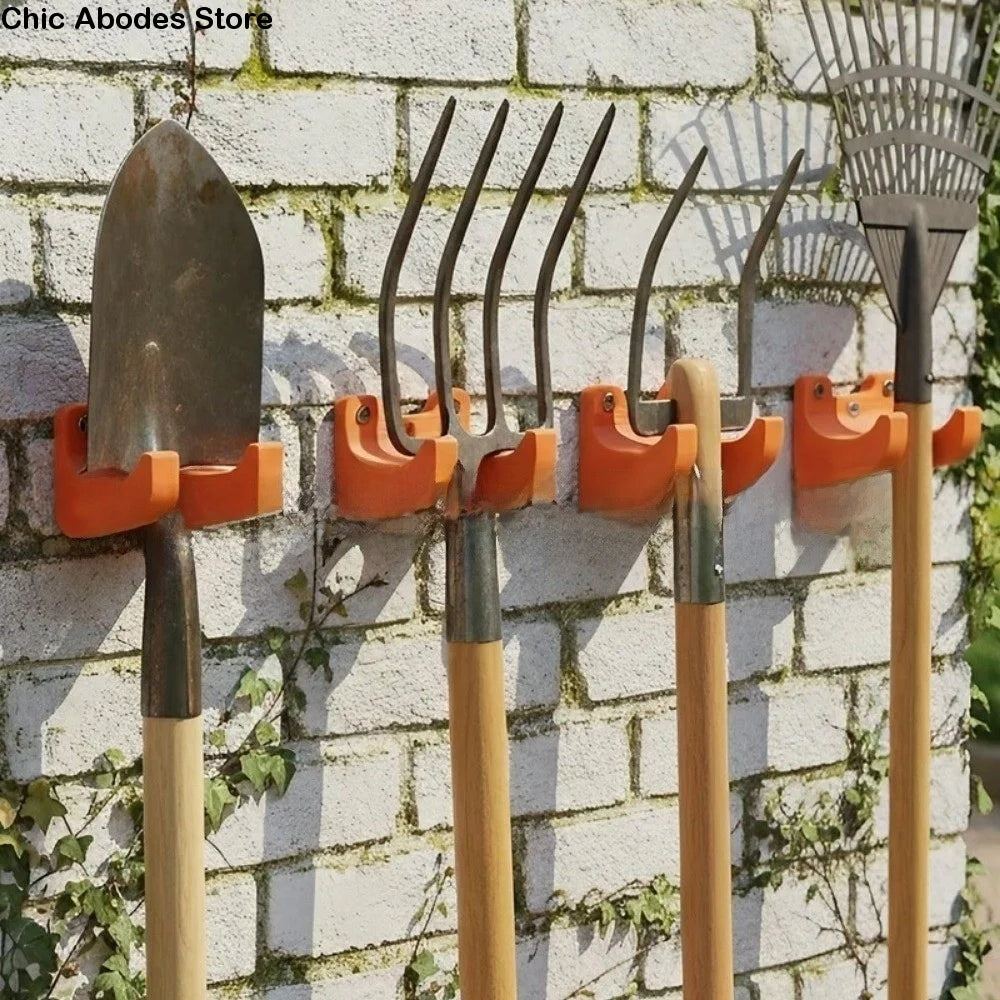5-Pack Tool Hanger Hooks – Garage, Garden & Hat Storage Wall Storage Hooks Babs