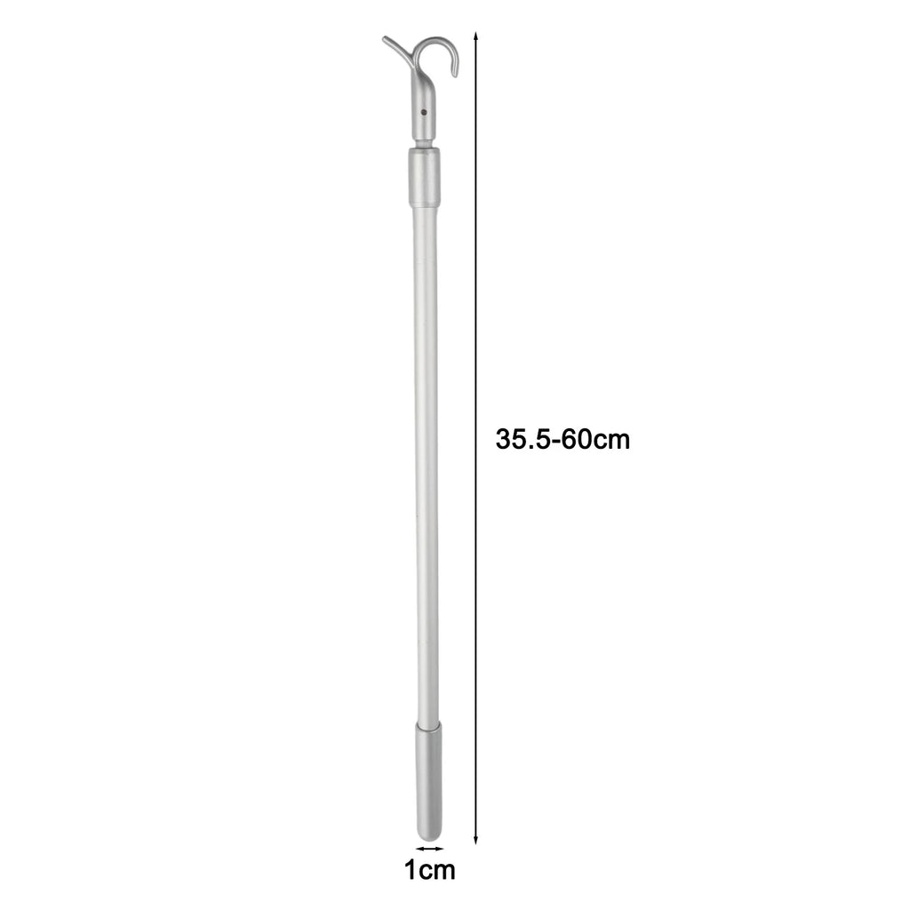Telescopic Curtain Pull Rod 33–60cm | Aluminum Draw Pole Curtain Draw Pole Babs