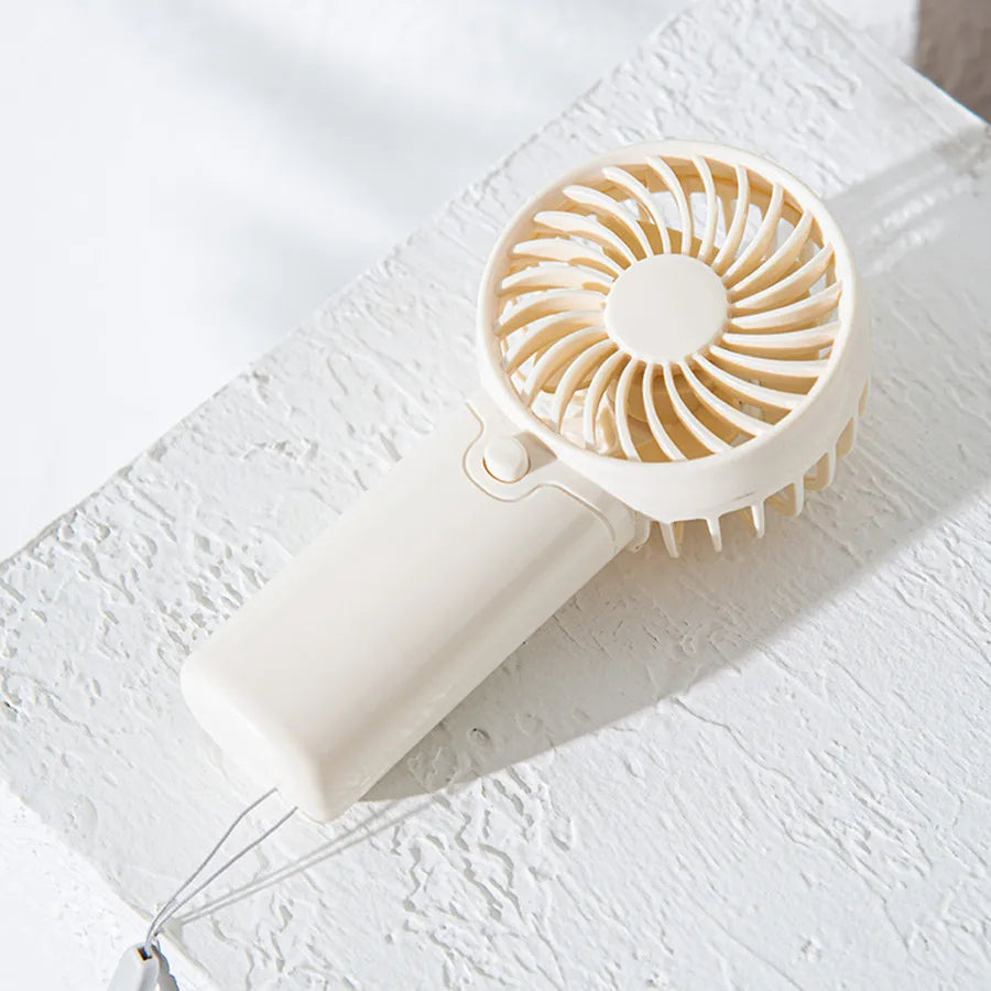 Handheld Mini Fan with Wristband – Portable Battery-Free Desk Fan Handheld Mini Fan Babs