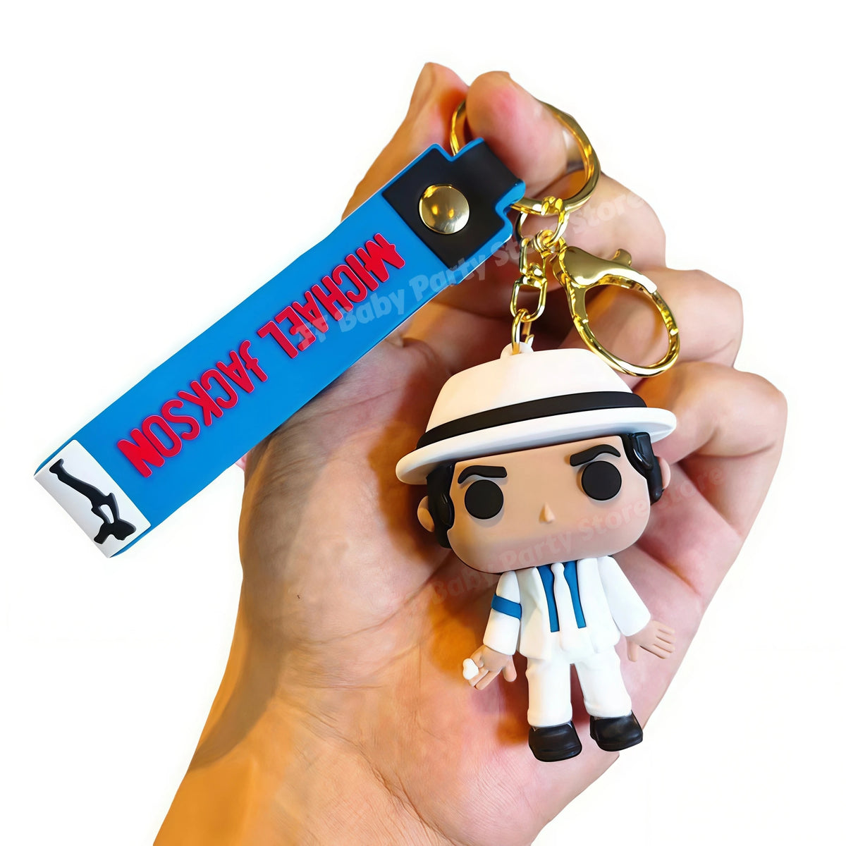 MJ Music Idol Doll Keychain – Party Favor & Birthday Gift Novelty Keychain Babs