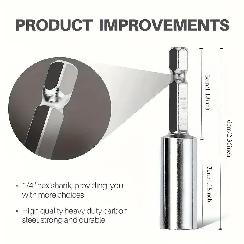 7-Piece HSS Circular Saw Blade Set with Hex Shank | Metal & Wood Circular Saw Blade Set Babs