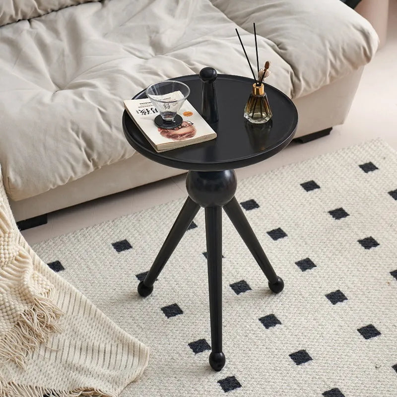Solid Wood Round Coffee Table | Nordic Modern Living Room Round Coffee Table Babs