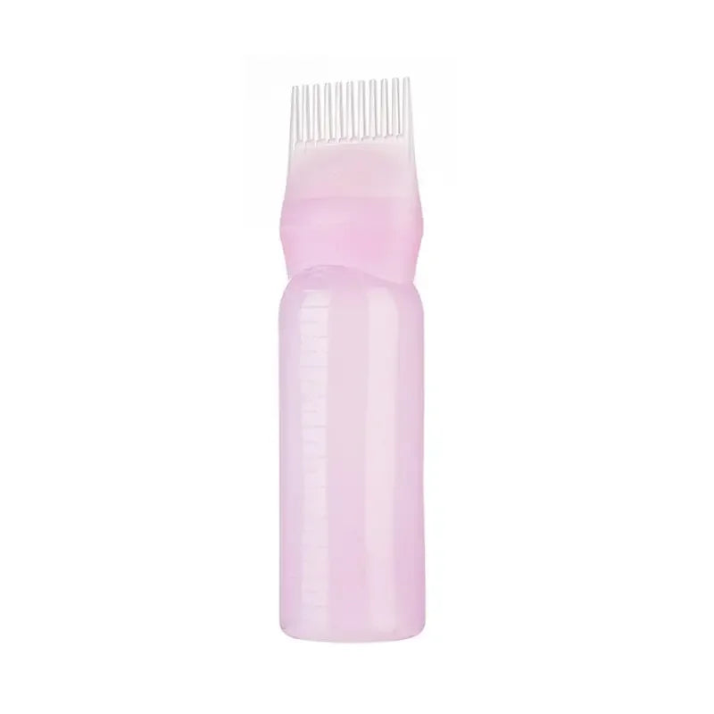 120ml Refillable Hair Dye Squeeze Bottle | Salon Applicator Hair Dye Applicator Babs Pink 120ml
