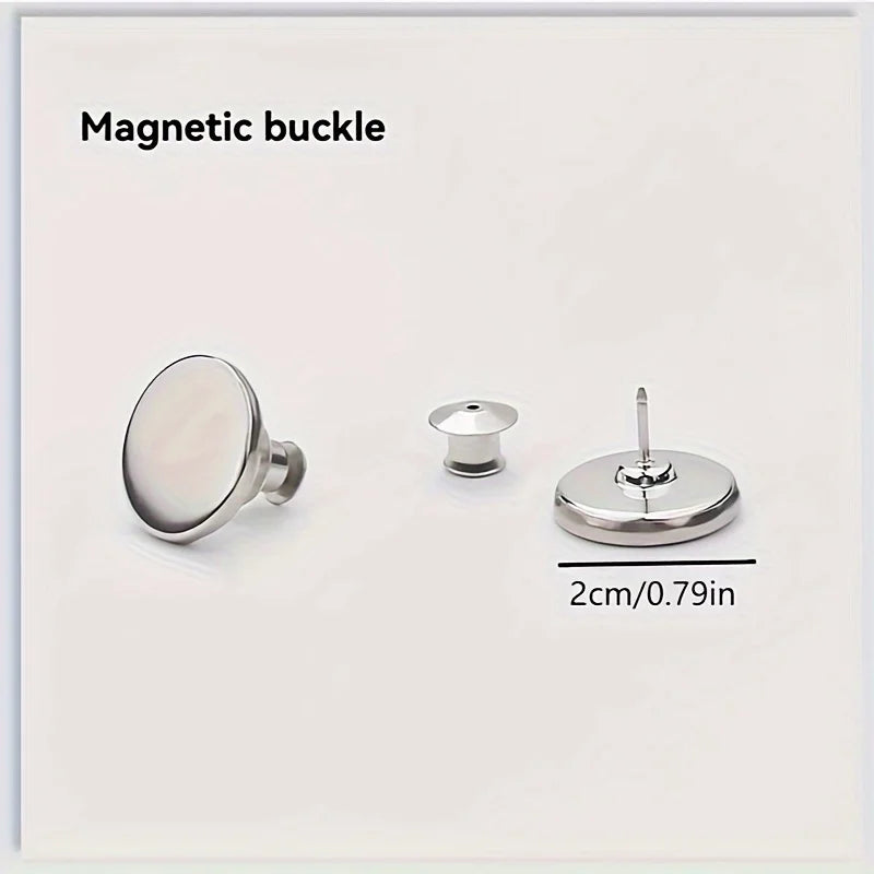 Modern Metal Magnetic Curtain Hooks – Wall Mounted Buckle Curtain Magnetic Hook Babs