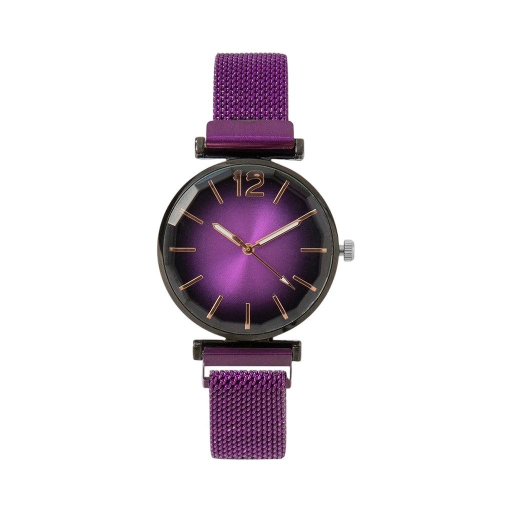 Women's Black Dial Quartz Watch – Ceramic Strap, Auto Date Ladies Quartz Watch Babs