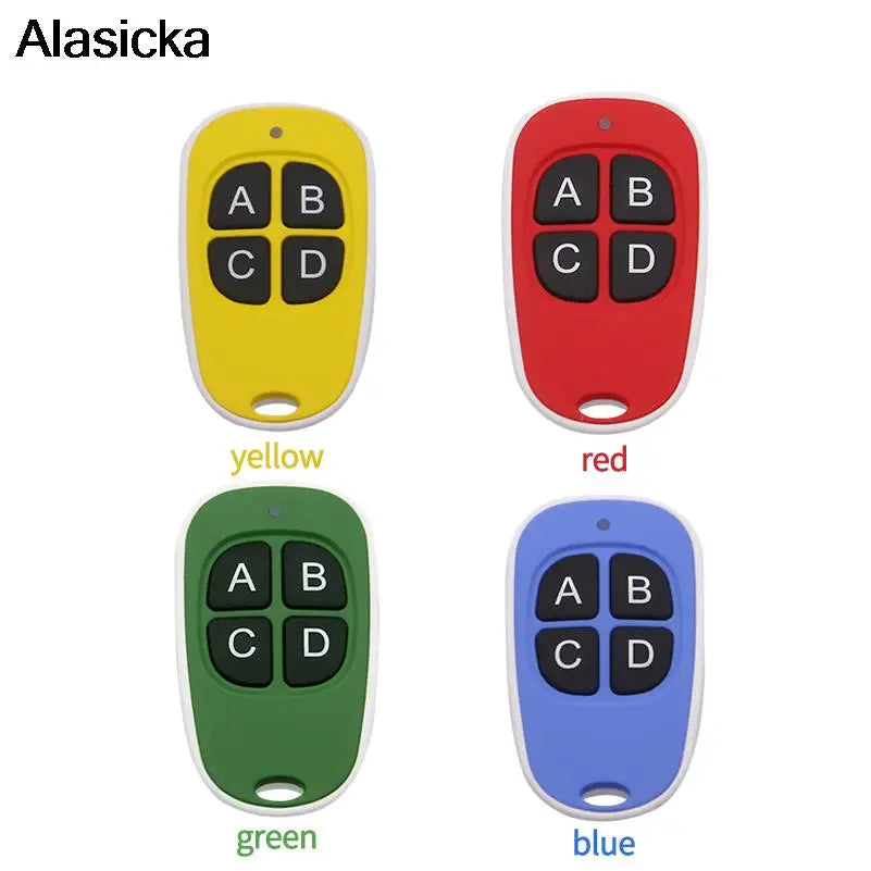 Universal 433MHz 4-Key Garage Door Remote Duplicator Remote Control Duplicator Babs