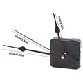 Silent Sweep Quartz Clock Movement Replacement Kit – Black Clock Movement Kit Babs Black