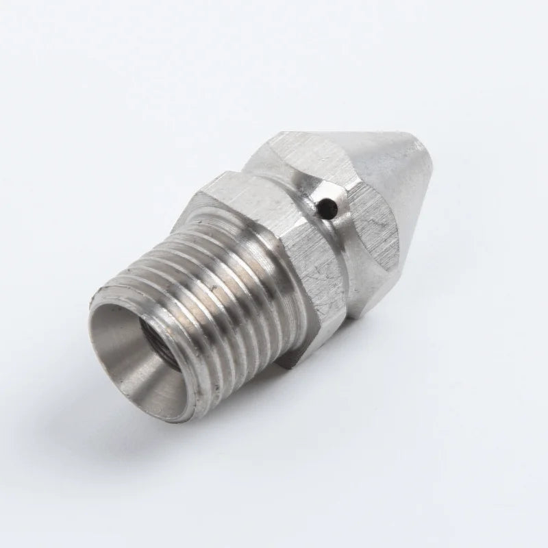 1/4" Pressure Washer Pipe Jetter Nozzle – 4-Jet Drain Cleaner Pipe Jetter Nozzle Babs