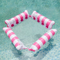 Foldable Inflatable Pool Float Netted Lounger – Single Person Inflatable Pool Lounger Babs red 4