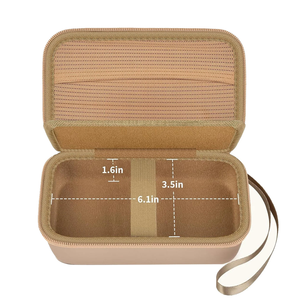 Hard EVA Travel Case for Liene Pearl N200 Pro Printer – Gold Printer Travel Case Babs Gold