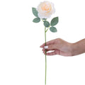3pcs Silk Peony Flower Heads – Wedding & DIY Home Decor Artificial Silk Flowers Babs Beige 3Pcs