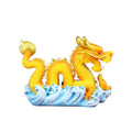 Resin Dragon & Phoenix Ornament – Chinese New Year Cake Decor Resin Figurine Babs Dragon