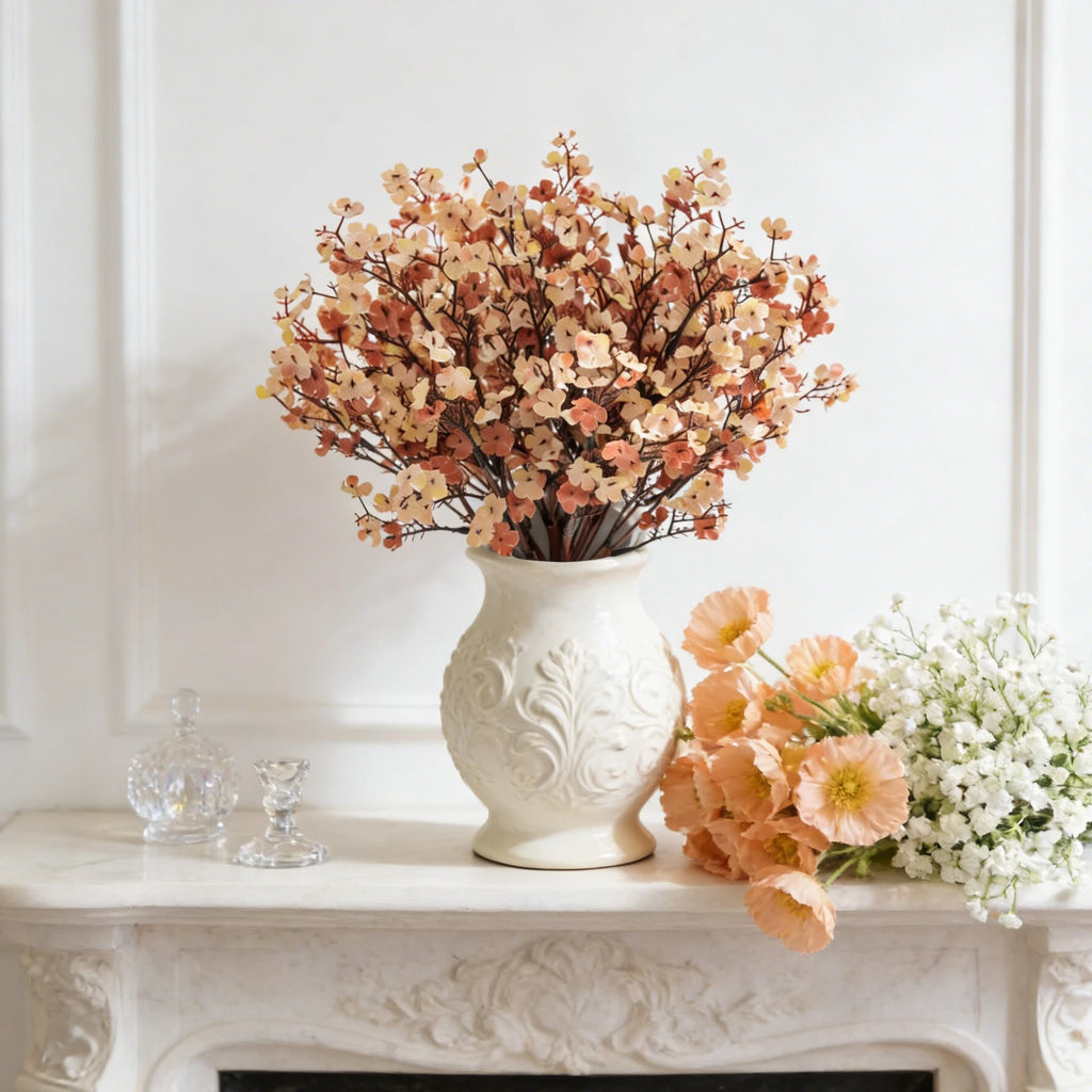 Artificial Silk Gypsophila Flowers – Wedding & Home Décor Artificial Silk Flowers Babs