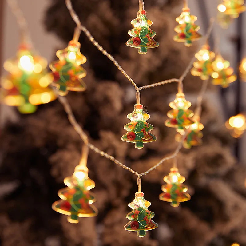 Christmas Tree LED String Lights 1.5M 10LED Fairy Light Garland LED Fairy String Lights Babs