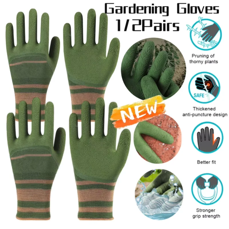 Thorn-Proof Rose Pruning Garden Gloves for Cactus & Blackberry Gardening Gloves Babs