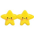 Star-Shaped Toothbrush Holder – Cute Freestanding Bathroom Organizer Toothbrush Holder Babs 2Pcs