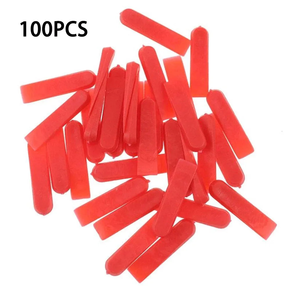 100Pcs Reusable PE Tile Spacers – Wall & Floor Leveling Clips Tile Leveling Spacers Babs