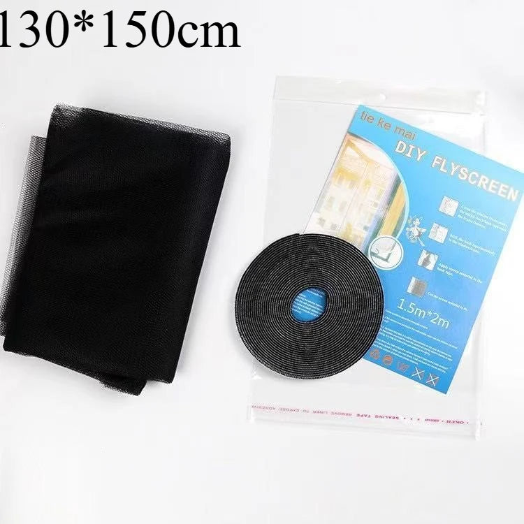 Self-Adhesive Window Mosquito Net – DIY Cut-to-Size Screen Window Insect Screen Babs negro