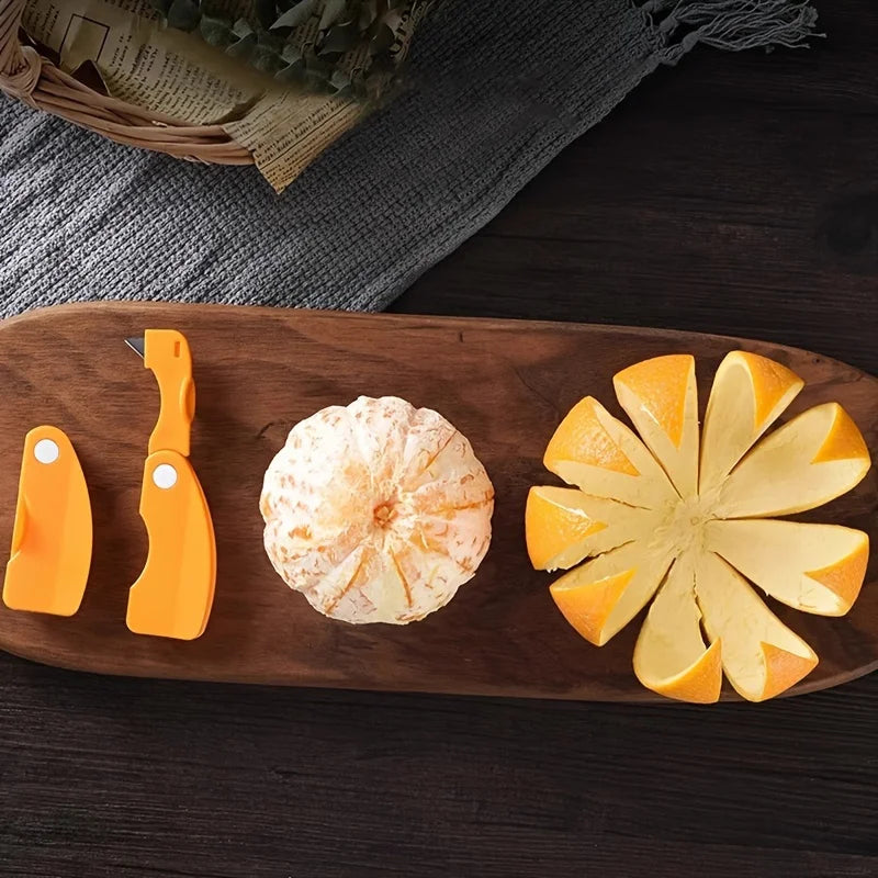 Orange Peeler Tool with Folding Handle | Citrus Lemon Zester Citrus Peeler Tool Babs