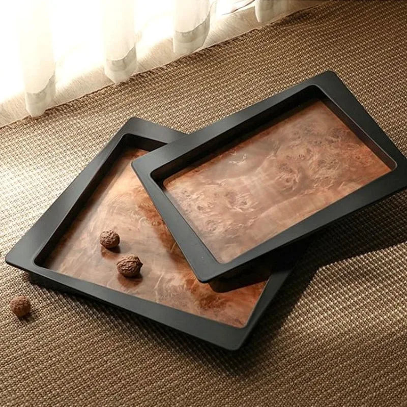 Luxury Iron Storage Tray – Modern Kitchen & Living Room Organizer Decorative Storage Tray Babs