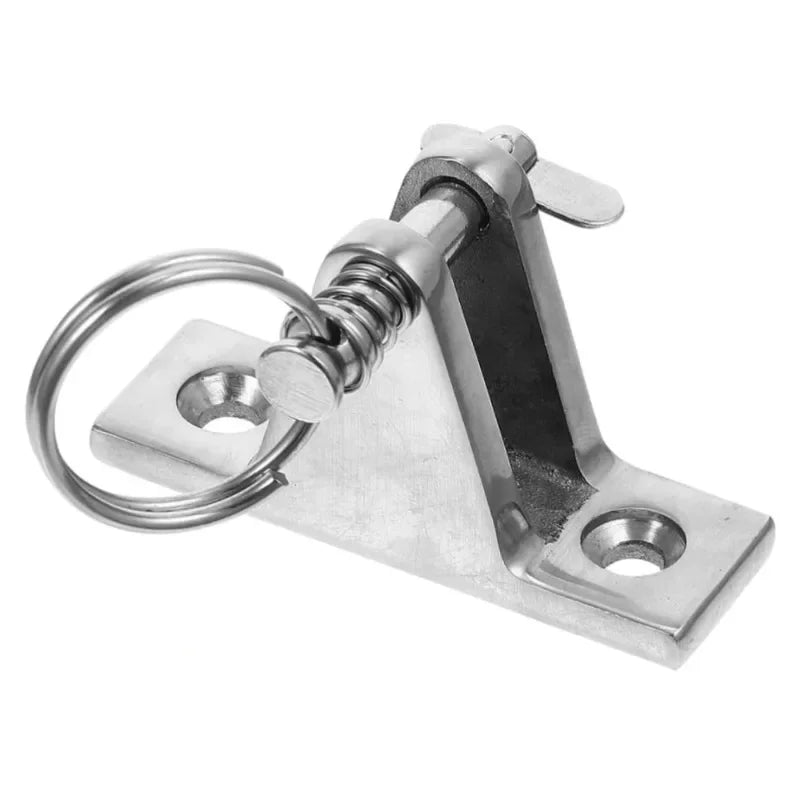 316 SS 22mm Bimini Deck Hinge Mount Quick Release Fitting Bimini Deck Fitting Babs