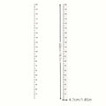78.74" Wall Height Measuring Tape – Writable & Reusable Wall Measuring Tape Babs transparent