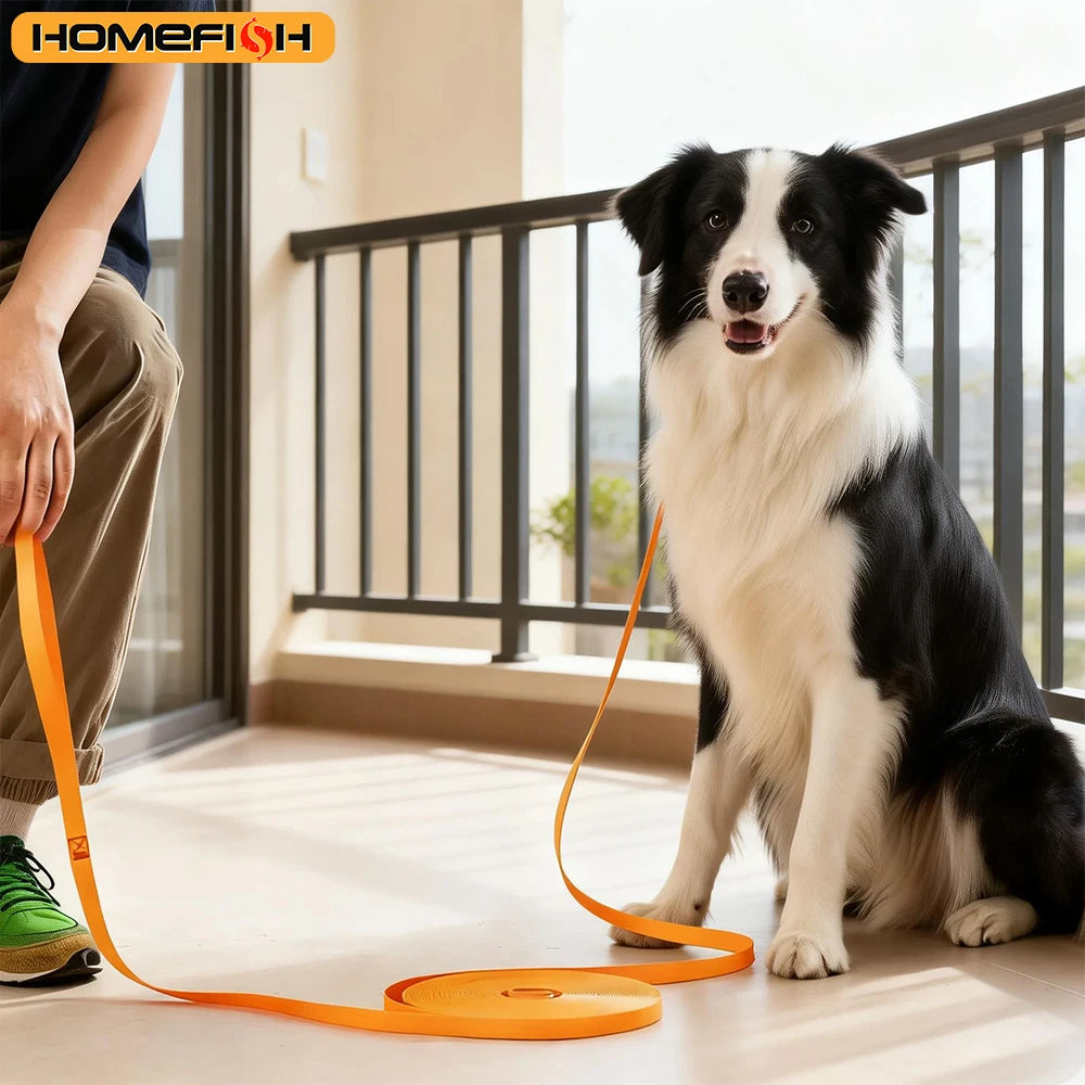 Long PVC Dog Leash – Waterproof, Durable, Easy Clean Dog Leash Babs