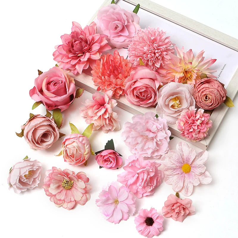 Pink Silk Artificial Hydrangea Flowers – Wedding & Home Décor Artificial Silk Flowers Babs