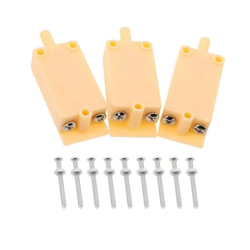 3-Pack Mechanical Tamper Switch – NC Plunger, Metal Housing Security Tamper Switch Babs As Shown