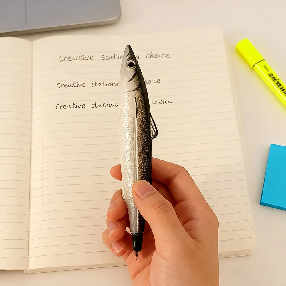 Fish-Shaped Ballpoint Pen | Novelty Ocean Gift & Stationery Novelty Ballpoint Pen Babs