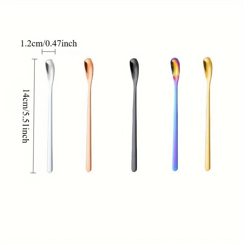 Stainless Steel Craft Spoons for Glitter, Mica & Resin Craft Measuring Spoon Babs 5pcs