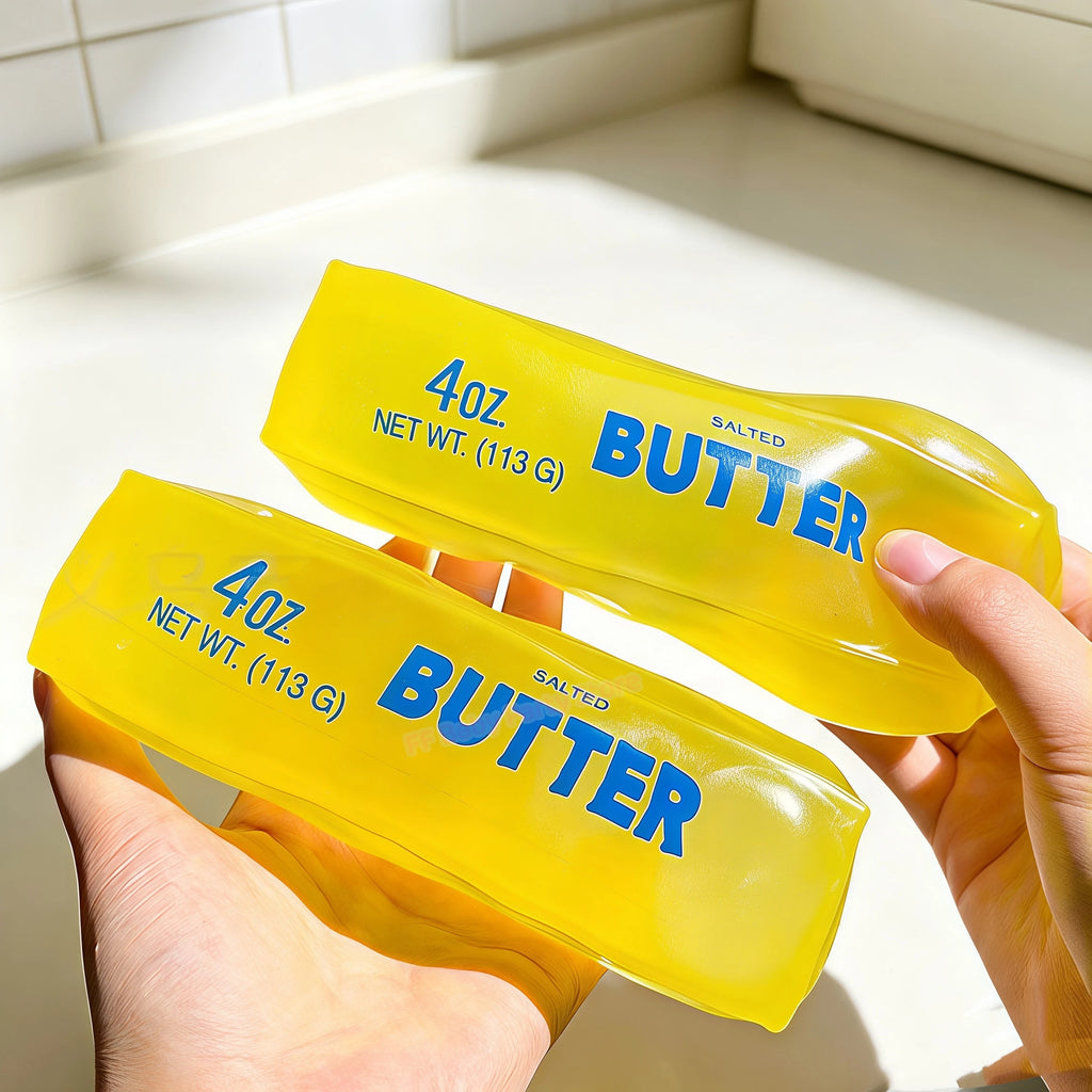 Butter Stick Squishy Fidget Toy – Moldable Squeeze Sensory Toy Squishy Fidget Toy Babs