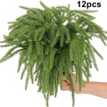 12/24pcs Artificial Pine Needle Picks – Holiday & Fall Decor Artificial Pine Picks Babs green 24 pcs
